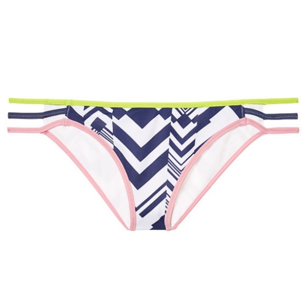 Victoria’s Secret Strappy Cheeky Bikini Bottoms L